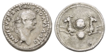 Divus Vespasian AR Denarius. Divus Vespasian AR Denarius.