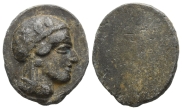 Greek Uniface Lead Trial(?) Strike of an Athens Tetradrachm. Greek Uniface Lead Trial(?) Strike of an Athens Tetradrachm.