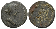 Faustina II AE 27mm of Neapolis, Judaea. Faustina II AE 27mm of Neapolis, Judaea.