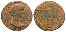 Faustina II AE 27mm of Neapolis, Judaea. Faustina II AE 27mm of Neapolis, Judaea.
