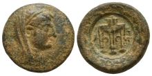 Uncertain Greek AE 27mm. Uncertain Greek AE 27mm.