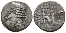 Kings of Parthia, Phraates IV Fourrée Tetradrachm. Kings of Parthia, Phraates IV Fourrée Tetradrachm.