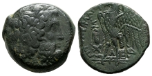 Ptolemaic Kingdom of Egypt, Ptolemy II Philadelphos AE Obol. Ptolemaic Kingdom of Egypt, Ptolemy II Philadelphos AE Obol.
