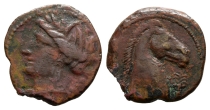 North Africa, Carthage AE 18mm. North Africa, Carthage AE 18mm.