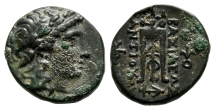 Seleukid Empire, Antiochos II Theos AE 18mm. Seleukid Empire, Antiochos II Theos AE 18mm.