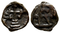 Basil I the Macedonian AE 17mm. Basil I the Macedonian AE 17mm.