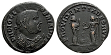 Diocletian, as Senior Augustus BI Nummus. Diocletian, as Senior Augustus BI Nummus.
