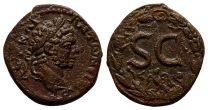 Caracalla AE 24mm of Antioch, Seleucis and Pieria. Caracalla AE 24mm of Antioch, Seleucis and Pieria.