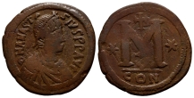 Anastasius I AE 40 Nummi or Follis. Anastasius I AE 40 Nummi or Follis.