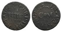 England. Cambridgeshire, Cambridge. Christofer Maies AE Farthing Token. England. Cambridgeshire, Cambridge. Christofer Maies AE Farthing Token.