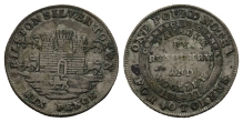 Staffordshire, Bilston AR Pound Token. Staffordshire, Bilston AR Pound Token.