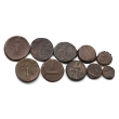 Group of Ten (10) Greek AE Coins. Group of Ten (10) Greek AE Coins.