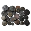 Group of Twenty Five (25) Greek AE Coins. Group of Twenty Five (25) Greek AE Coins.