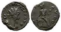 Tetricus I, Romano-Gallic Emperor BI Antoninianus. Tetricus I, Romano-Gallic Emperor BI Antoninianus.