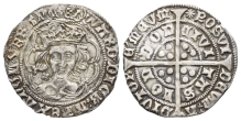 England. York, Edward IV AR Groat. England. York, Edward IV AR Groat.