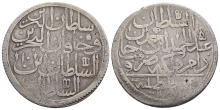 Ottoman Empire. Abdul Hamid I AR Altmislik or 2 Zolota. Ottoman Empire. Abdul Hamid I AR Altmislik or 2 Zolota.