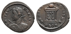 Crispus, as Caesar BI Nummus. Crispus, as Caesar BI Nummus.
