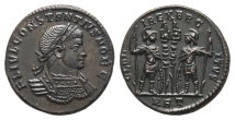 Constantius II, as Caesar BI Nummus. Constantius II, as Caesar BI Nummus.