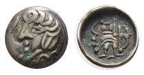 Southern Sogdiana Tribal Rulers, AR Obol. Southern Sogdiana Tribal Rulers, AR Obol.