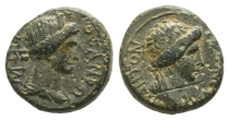 Phrygia, Aizanis, Psuedo-Autonomous, Time of Claudius AE 16mm. Phrygia, Aizanis, Psuedo-Autonomous, Time of Claudius AE 16mm.