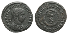 Constantine II as Caesar BI Nummus. Constantine II as Caesar BI Nummus.