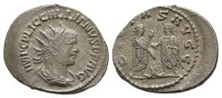 Gallienus BI Antoninianus. Gallienus BI Antoninianus.