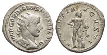Gordian III AR Antoninianus. Gordian III AR Antoninianus.