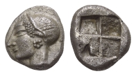 Ionia, Phokaia AR Diobol. Ionia, Phokaia AR Diobol.
