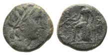 Seleukid Empire, Antiochos II Theos(?) AE 13mm. Seleukid Empire, Antiochos II Theos(?) AE 13mm.