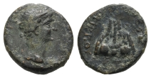 Trajan AE 16mm of Caesarea, Cappadocia. Trajan AE 16mm of Caesarea, Cappadocia.