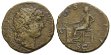 Hadrian AE Dupondius. Hadrian AE Dupondius.