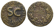 Augustus AE Dupondius. Augustus AE Dupondius.