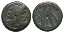 Ptolemaic Kingdom of Egypt, Ptolemy IX to Ptolemy XII AE 20mm. Ptolemaic Kingdom of Egypt, Ptolemy IX to Ptolemy XII AE 20mm.