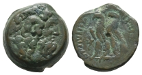 Ptolemaic Kingdom of Egypt, Ptolemy IX to Ptolemy XII AE 19mm. Ptolemaic Kingdom of Egypt, Ptolemy IX to Ptolemy XII AE 19mm.