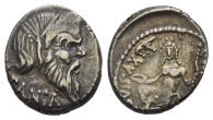 C. Vibius C.f. C.n. Pansa Caetronianus AR Denarius. C. Vibius C.f. C.n. Pansa Caetronianus AR Denarius.