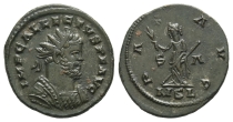 Allectus, Romano-British Emperor BI Antoninianus. Allectus, Romano-British Emperor BI Antoninianus.