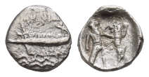 Phoenicia, Sidon AR 1/16 Shekel. Phoenicia, Sidon AR 1/16 Shekel.