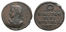 Constantius II, as Caesar, BI Nummus. Constantius II, as Caesar, BI Nummus.