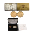 Great Britain. Elizabeth II Coronation Anniversary AR Ingot and AV Sovereign Coin Set. Great Britain. Elizabeth II Coronation Anniversary AR Ingot and AV Sovereign Coin Set.