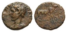 Hadrian AE 14mm of Parium, Mysia. Hadrian AE 14mm of Parium, Mysia.