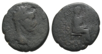 Tiberius for Drusus Minor AE As of Corinth, Corinthia. Tiberius for Drusus Minor AE As of Corinth, Corinthia.