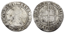 England. Tudor, Elizabeth I AR Sixpence. England. Tudor, Elizabeth I AR Sixpence.