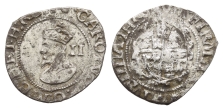 England. Stuart, Charles I AR Halfgroat. England. Stuart, Charles I AR Halfgroat.
