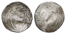Great Britain, Commonwealth of England AR Halfgroat. Great Britain, Commonwealth of England AR Halfgroat.