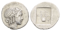 AR Hemidrachm. AR Hemidrachm.