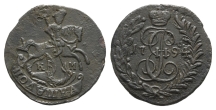 Russian Empire. Catherine II CU Polushka (1/4 Kopeck). Russian Empire. Catherine II CU Polushka (1/4 Kopeck).