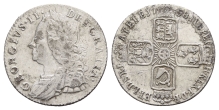 Great Britain. Hanover, George II AR Sixpence. Great Britain. Hanover, George II AR Sixpence.