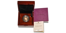 Great Britain. Windsor, Elizabeth II Proof AV Piedfort Sovereign. Great Britain. Windsor, Elizabeth II Proof AV Piedfort Sovereign.