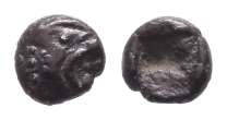 Persia, Achaemenid Empire AR 1/48 Stater. Persia, Achaemenid Empire AR 1/48 Stater.