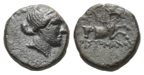 Aeolis, Kyme AE 15mm. Aeolis, Kyme AE 15mm.
